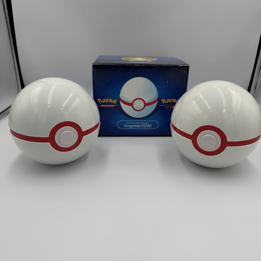 Pokemon GO Premier Deck Holder Lot Of 2 (Dragonite VSTAR) - NO PACKS